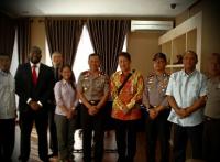 Tiga Agen Khusus Amerika Serikat temui Kapolda Riau